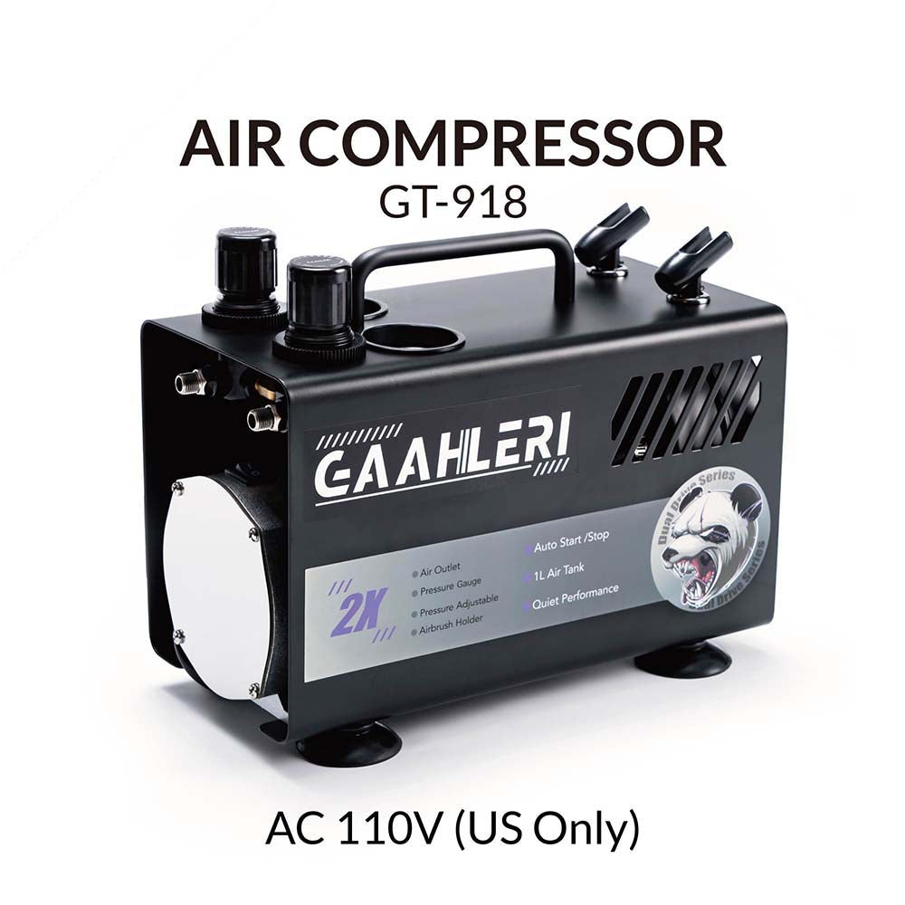  Gaahleri Airbrush Compressor GT-918 & 24 Colors Airbrush Paint  : Arts, Crafts & Sewing