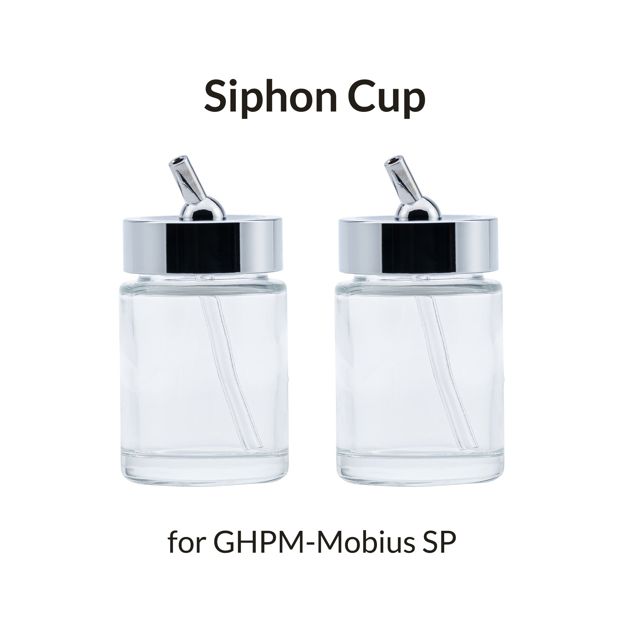 Metal-Capped Siphon Cup For Mobius SP