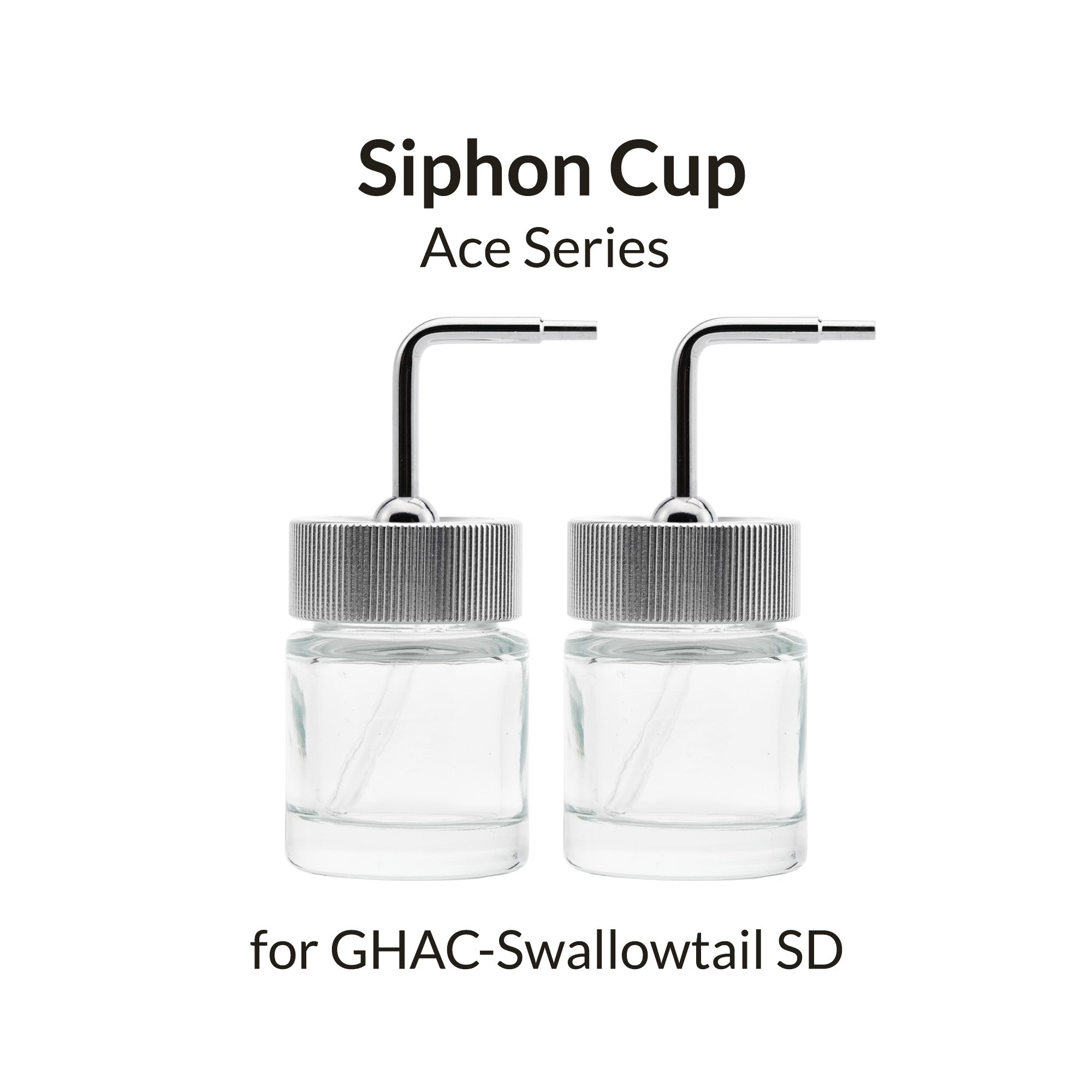 Metal-Capped Siphon Cup For Swallowtail SD