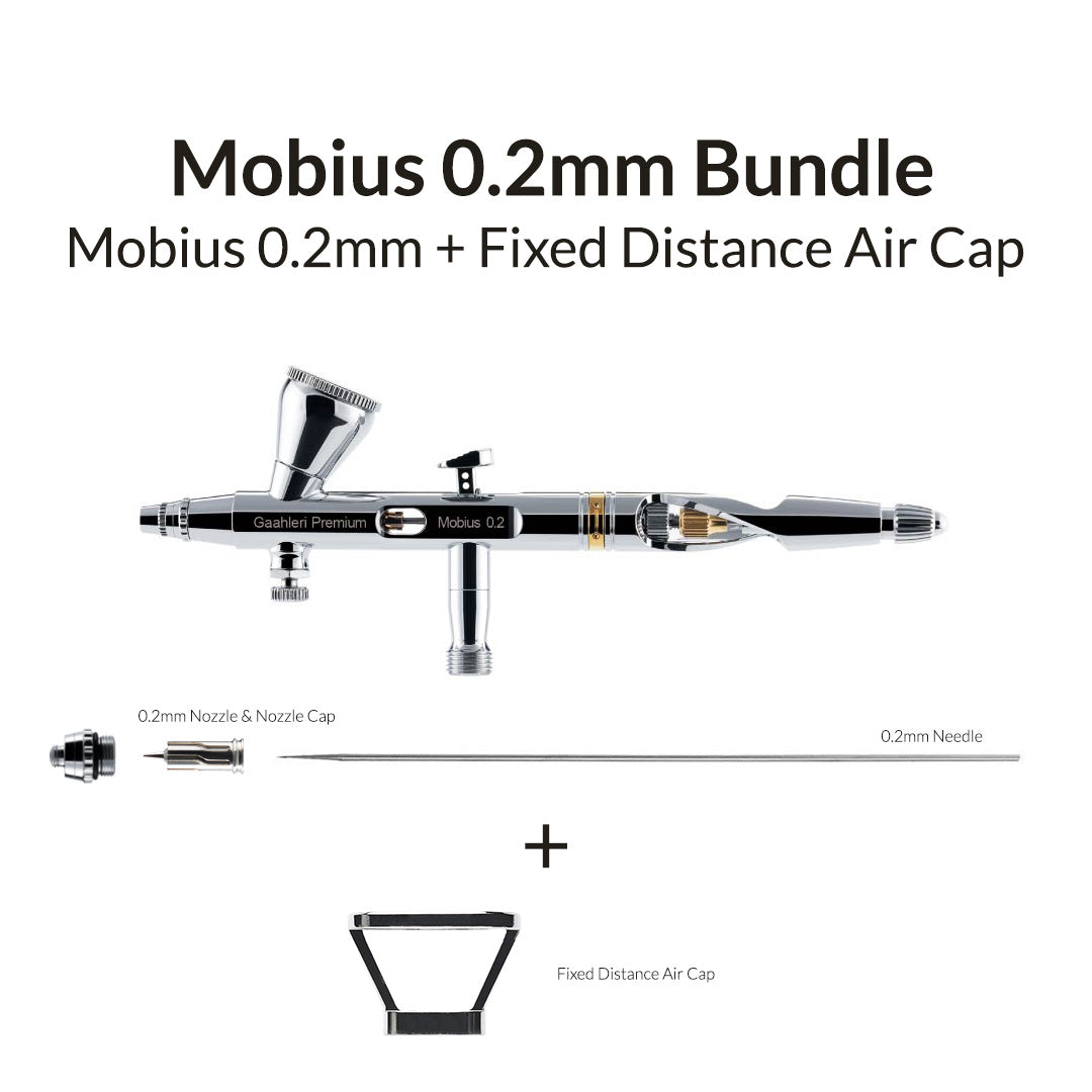 Premium Series GHPM-Mobius 0.2mm + Distance Air Cap Bundle