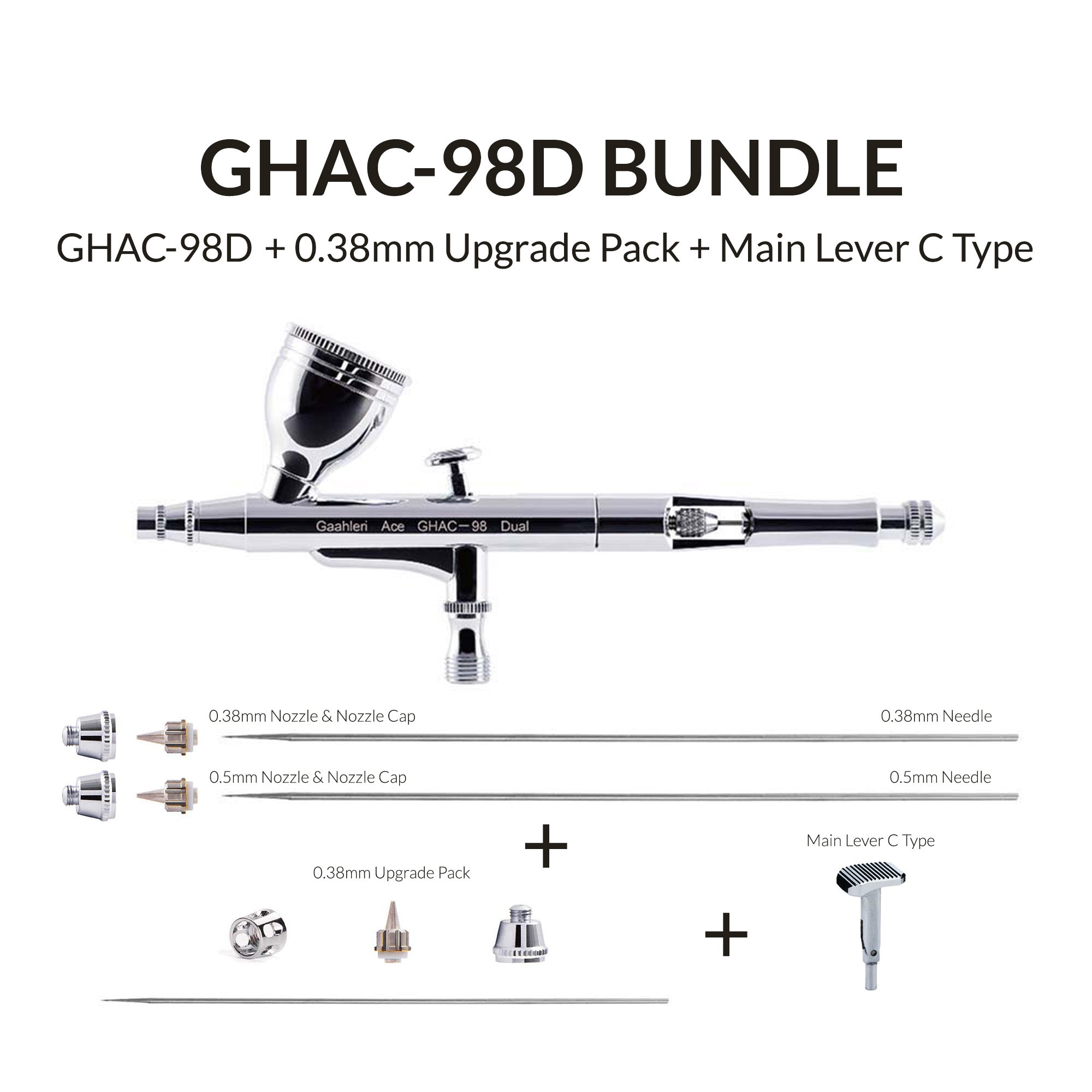 GHAC-98D + 0.38mm Upgrade Pack + Main Lever C Type Bundle