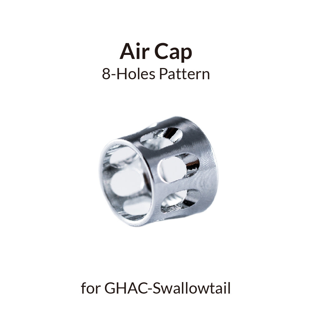 GHAC-Swallowtail用エアブラシ8穴パターンエアキャップ