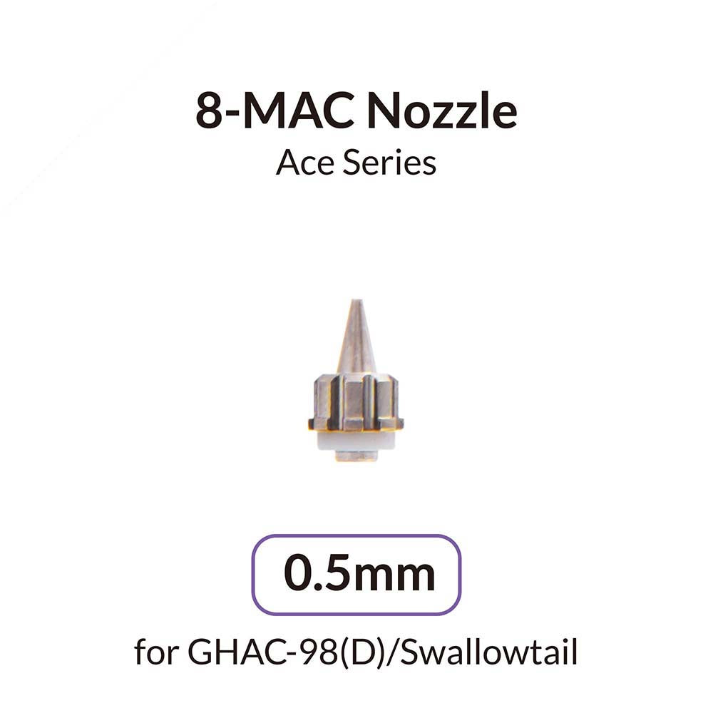 Gaahleri Aérographe Buse de 0,5 mm de structure auto-centrante rapide pour la série Ace