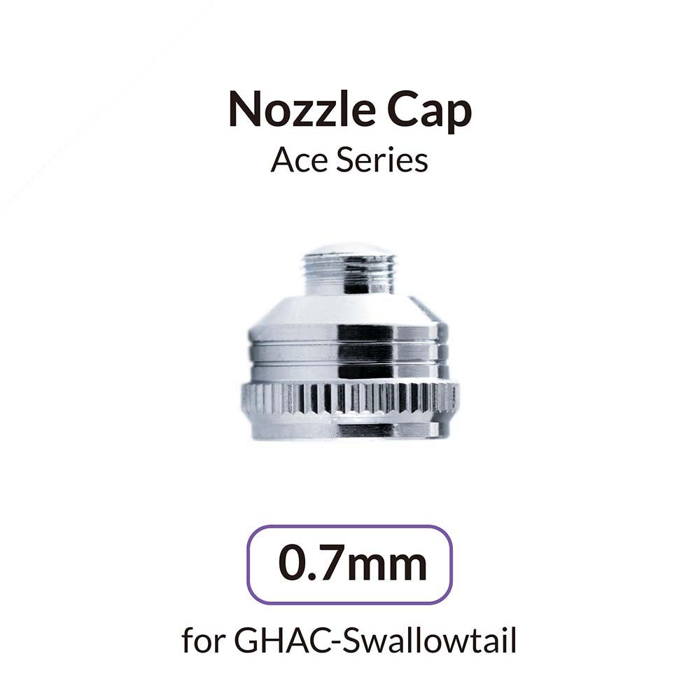 GHAC-Swallowtail用エアブラシ0.7mmノズルキャップ
