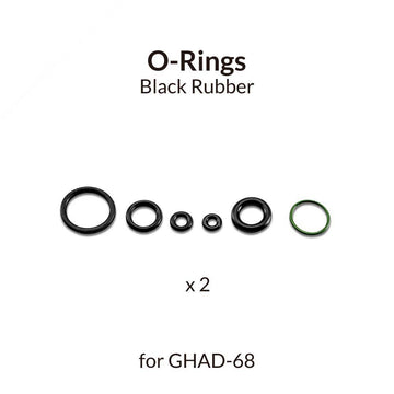 Gaahleri ブラック O リング GHAD-68 用