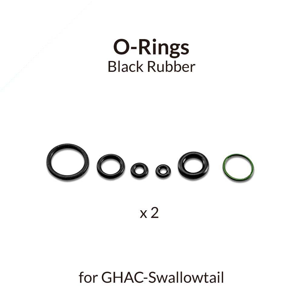 Gaahleri ブラック O リング GHAC-Swallowtail 用
