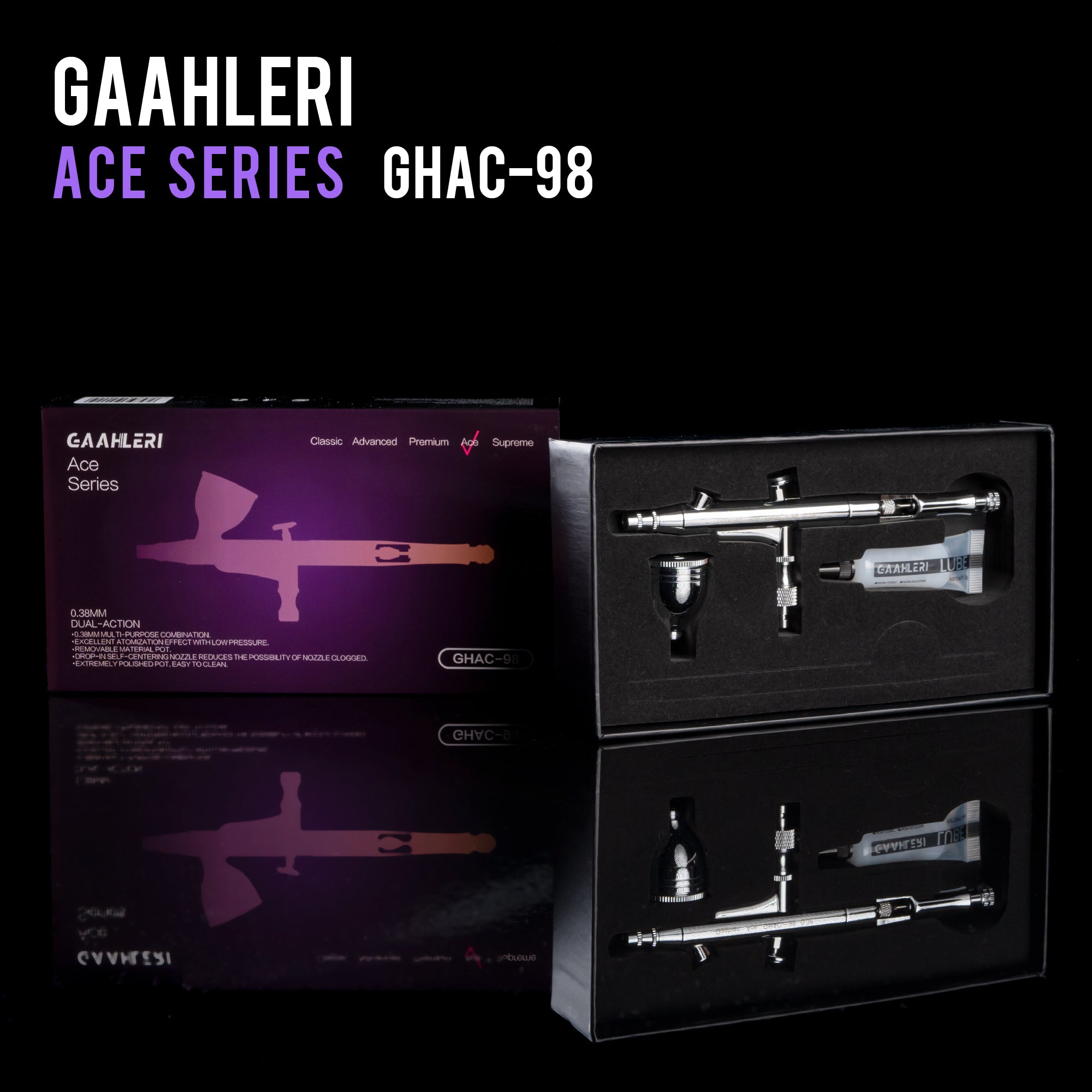 Aérographe Gaahleri ​​GHAC-98 série Ace